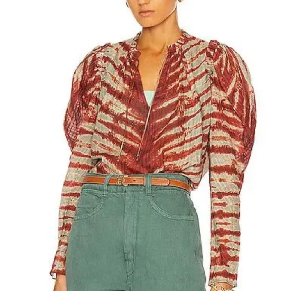 Ulla Johnson Madena Blouse Canyon